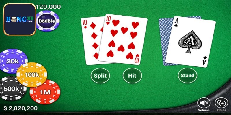 Chiến thuật xì dách Bongx9 cho người mới