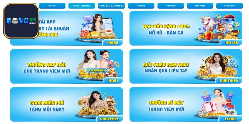 Ưu đãi riêng biệt tại sảnh casino